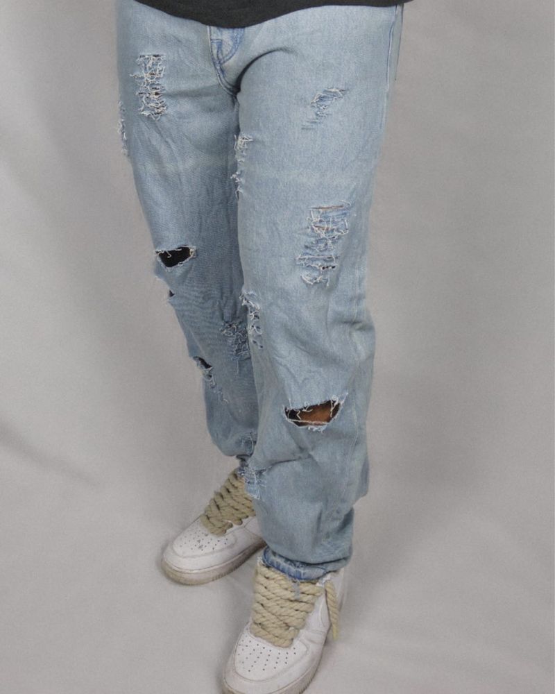 Ripped Regular Fit Jeans