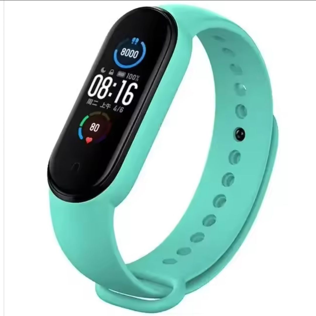 Силиконова каишка за смарт гривна Mi band 4/5/6/7