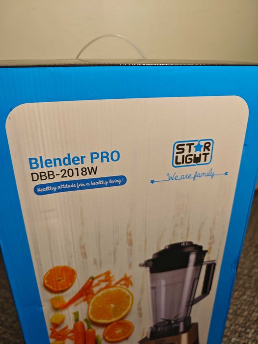 Blender starlight 1800W, vas BPA free 2 L, 6 programe