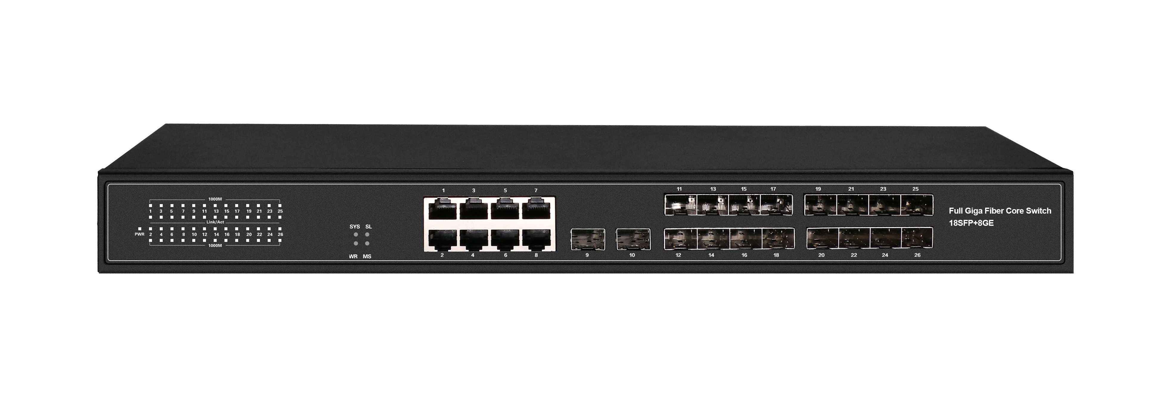 Switch 18 Porturi Sfp + 8 Porturi Rj45 Gigabit