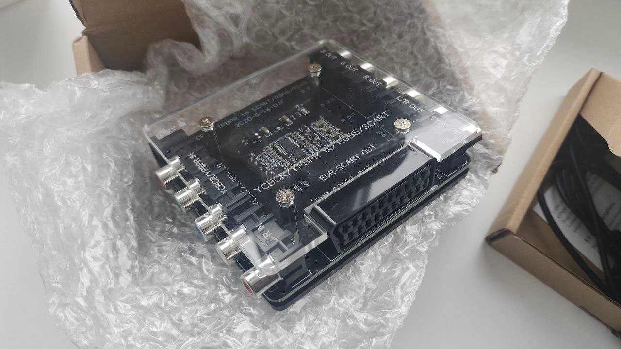 Плата преобразователя YCBCR YPBPR в RGBS SCART
