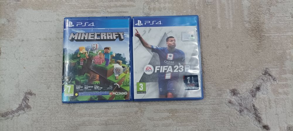 Fifa 23 и Minecraft за ps4
