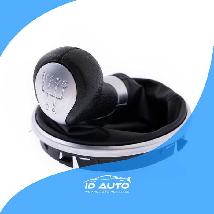 Топка с Маншон, Skoda Fabia 2, скоростен лост, Vw, кожа, Шкода Фабия