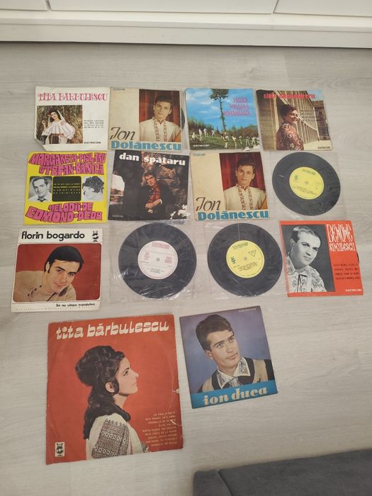 Colecție Viniluri Muzica Ușoară și Populară Dolănescu Spătaru Bogardo