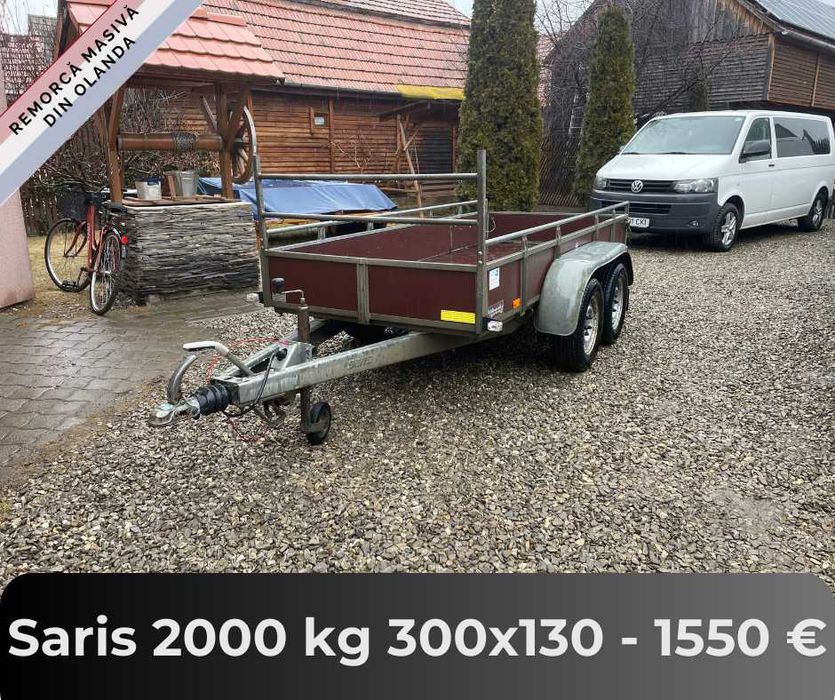 Remorci din Olanda de la 750 kg pana la 2700 kg