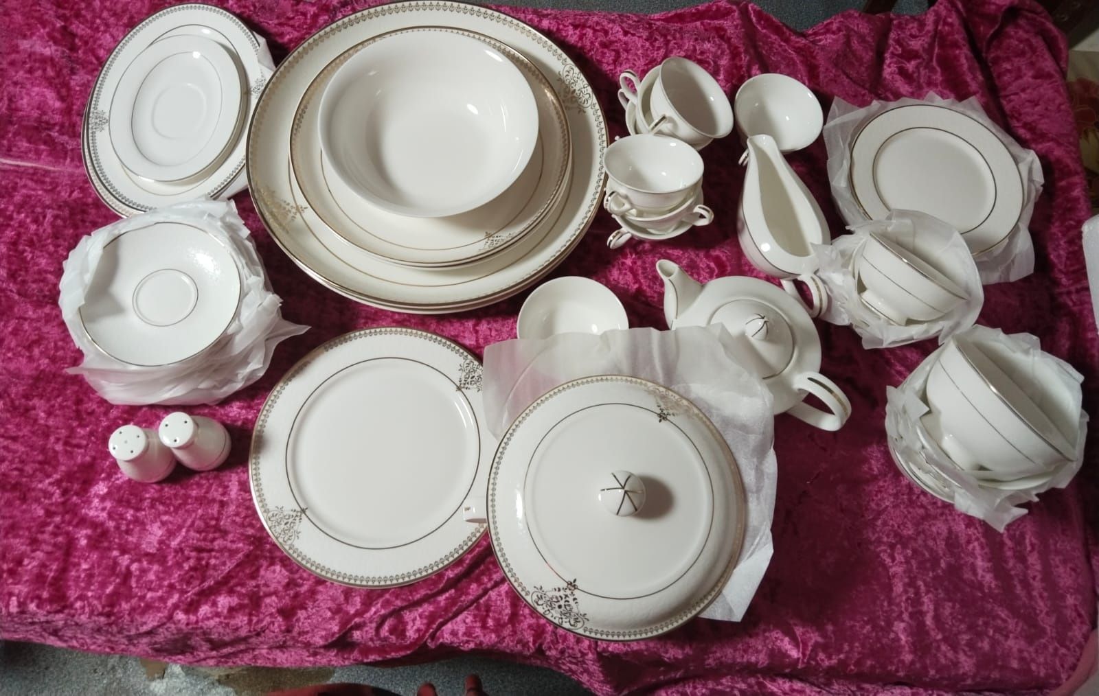 Свадебный набор посуды