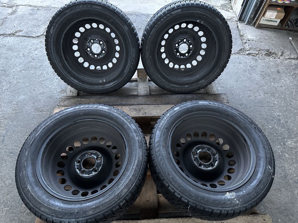 Jante tabla Mercedes C Class cu anvelope iarna 195/60 R16
