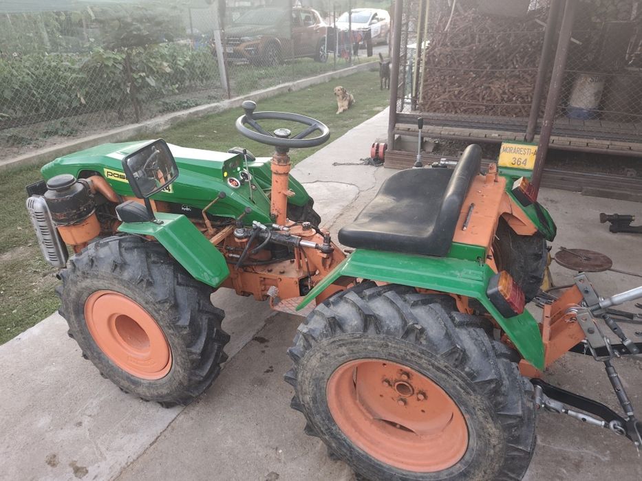 Tractor Pasquali 995 – 4x4, 35 CP, motor LDA 672, plug + freză