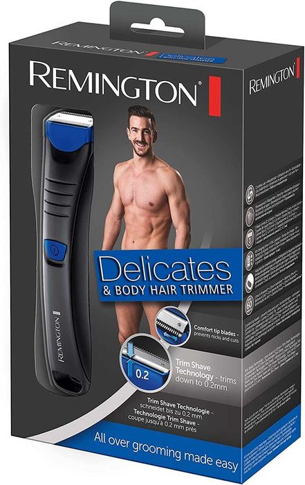 ПРОМО Нов Безкабелен Тример за Тяло и Коса Remington BHT250 с Гаранция
