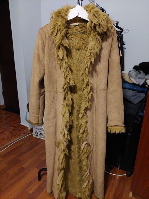 Palton lung tip cojoc de brand Rossodisera /Mango Guess Zara