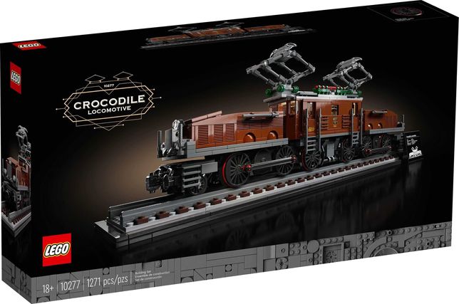 Lego Creator Expert,10277,original, Locomotiva Crocodil (nou, sigilat)