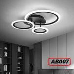 Абажур кръгове 42W LED лампа стена, 3 вида светлина бяла нова дизайн