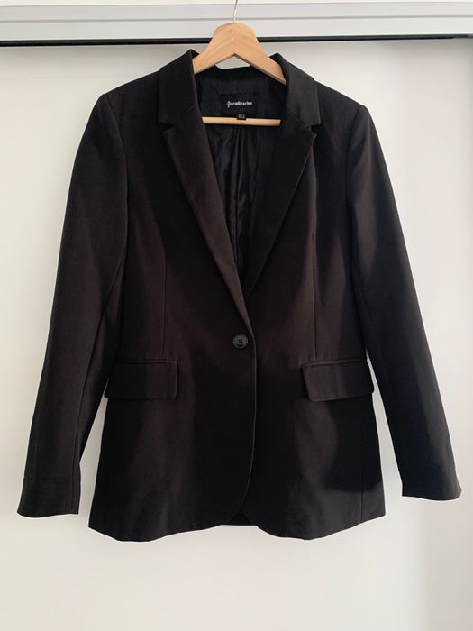 Sacou Stradivarius, negru, marime S