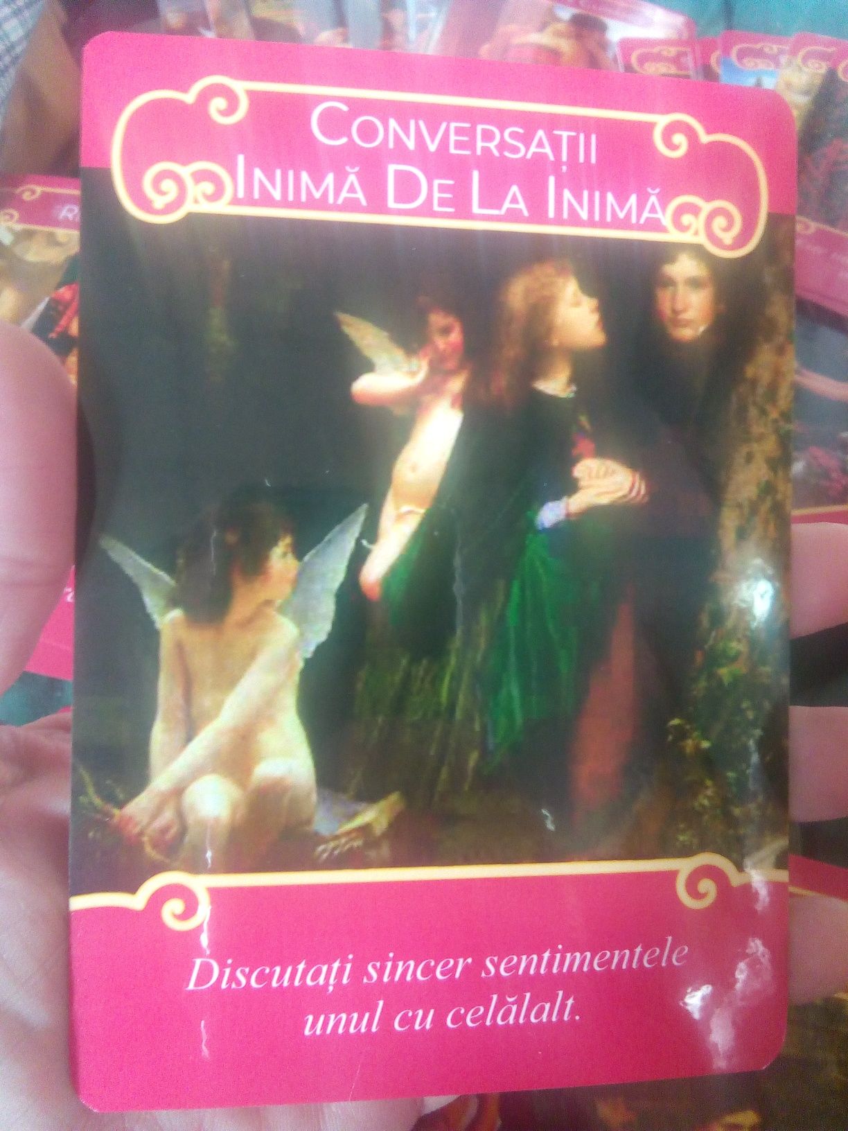 UNICAT Carti oracol INGERII ROMANTICI Doreen Virtue in limba romana+