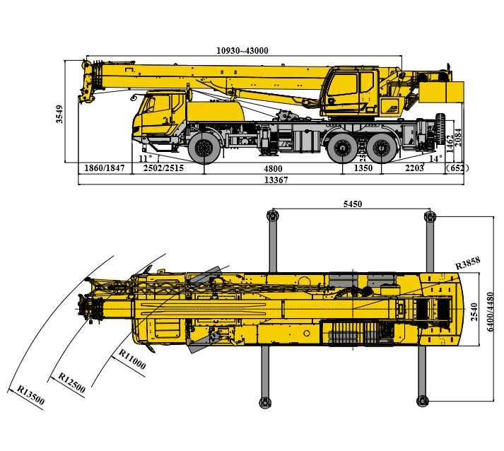 Avtokran XCMG 25 tonna