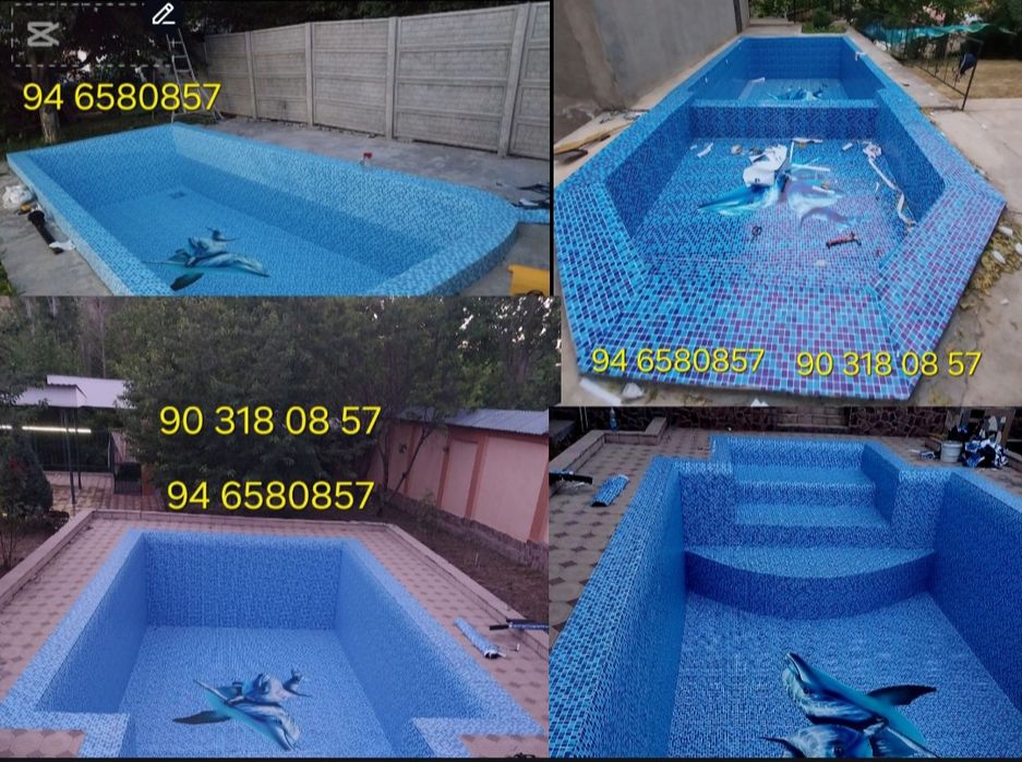 Банер баннер бассен тент сетка установка киламиз ва сотамиз