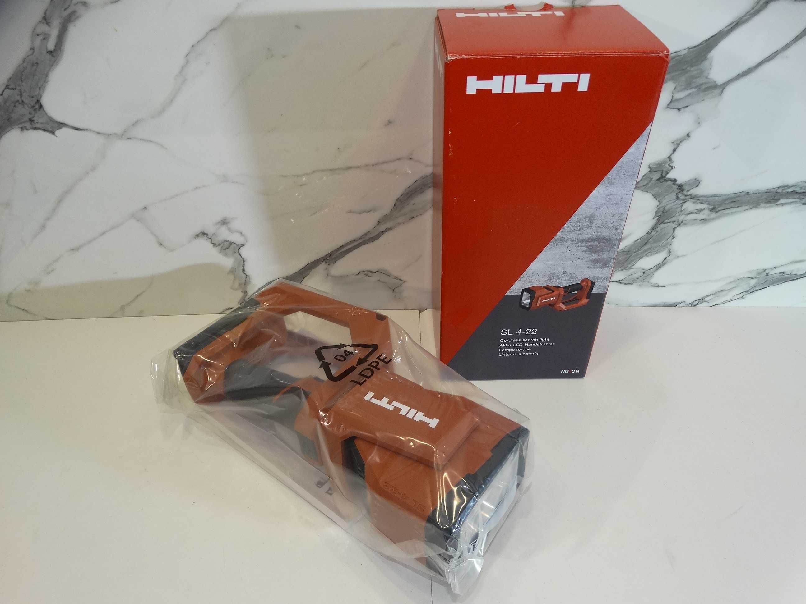 2024 - Ново - Hilti SL 4 - 22 - Лед фенер / лампа 1800 Lm
