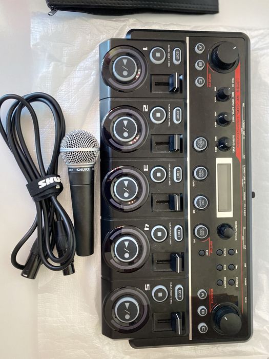 Loop station Boss 505 MK I + Microfon Shure SM 58 + Căști