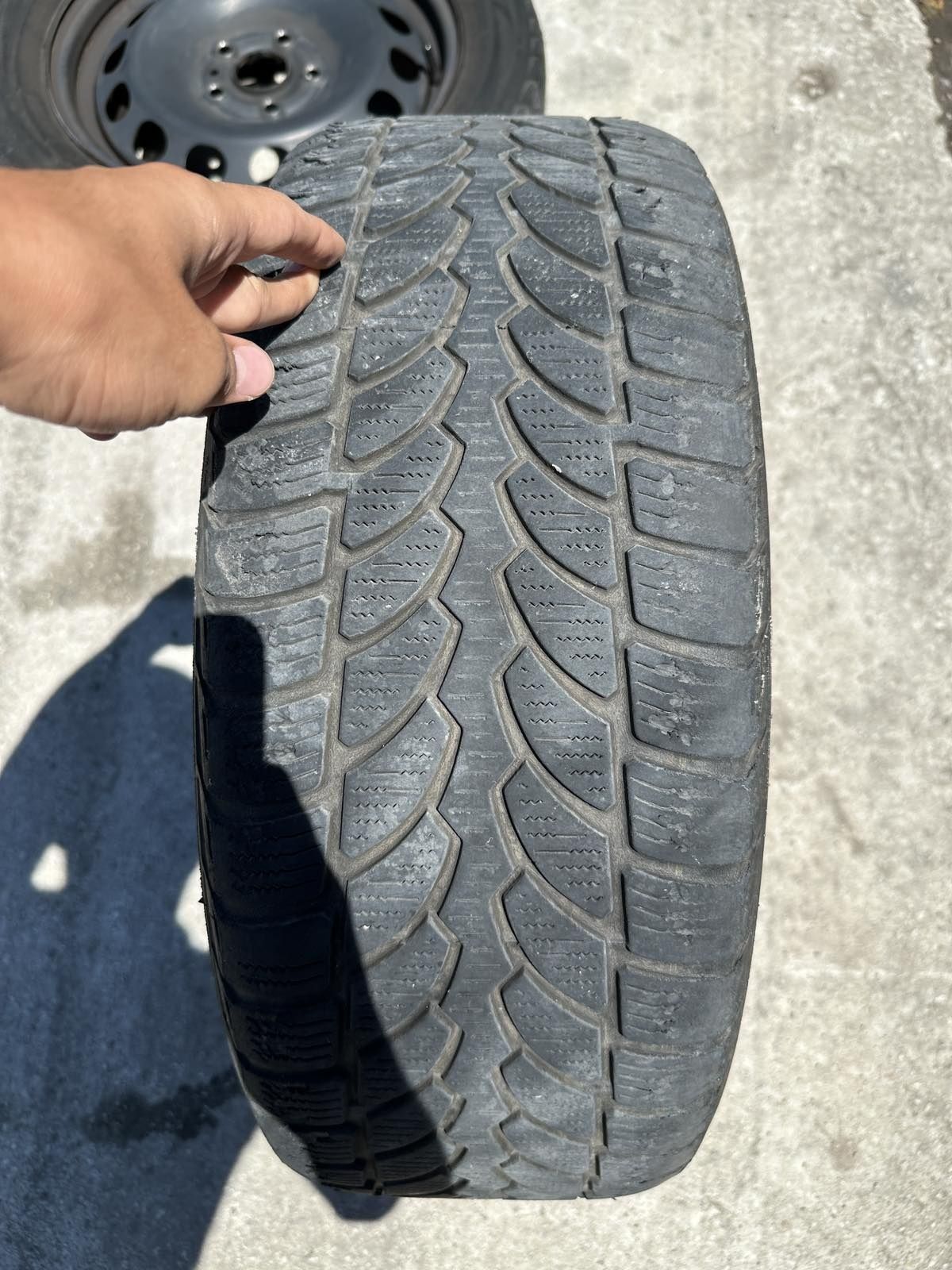 5x112/16.      4 броя железни джанти с гуми16'    5х112VW,AUDI,SEAT...