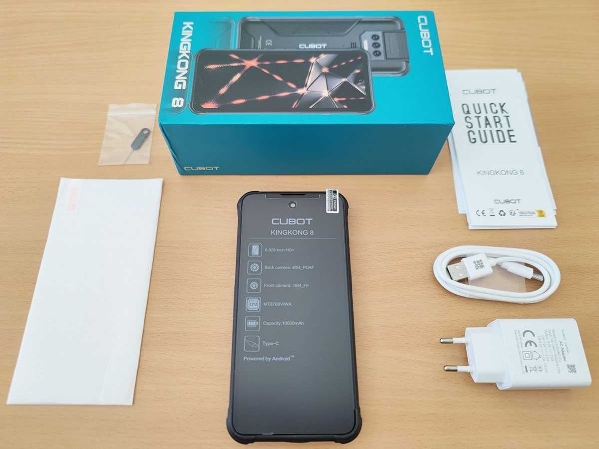 Нов Cubot Kingkong 8, удароустойчив, 10600mah, 258гб, 6+6гб рам
