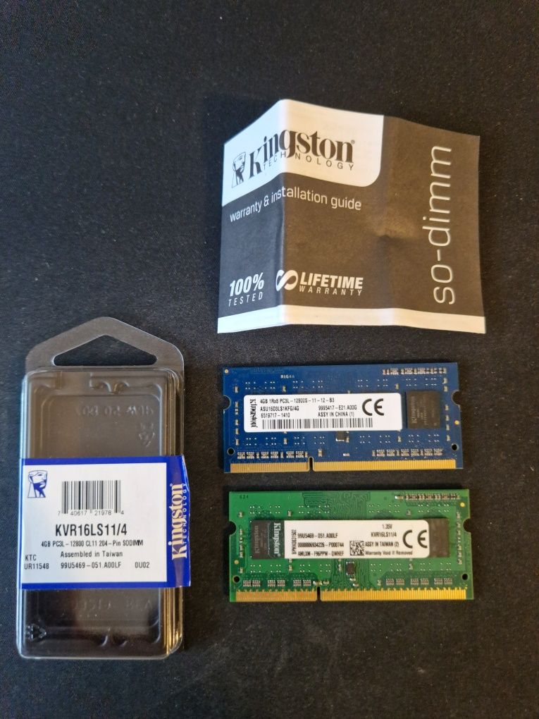 Memorie RAM laptop Kingston 8GB