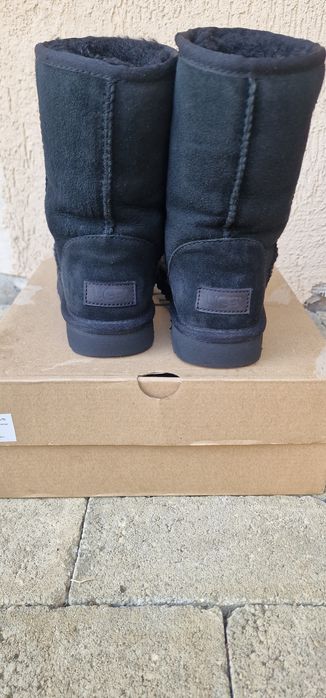 Ugg classic short ll, negru, 36