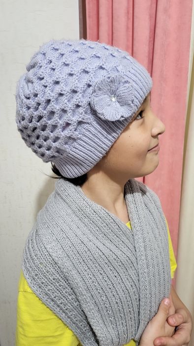 Модные шапочки вязаные
