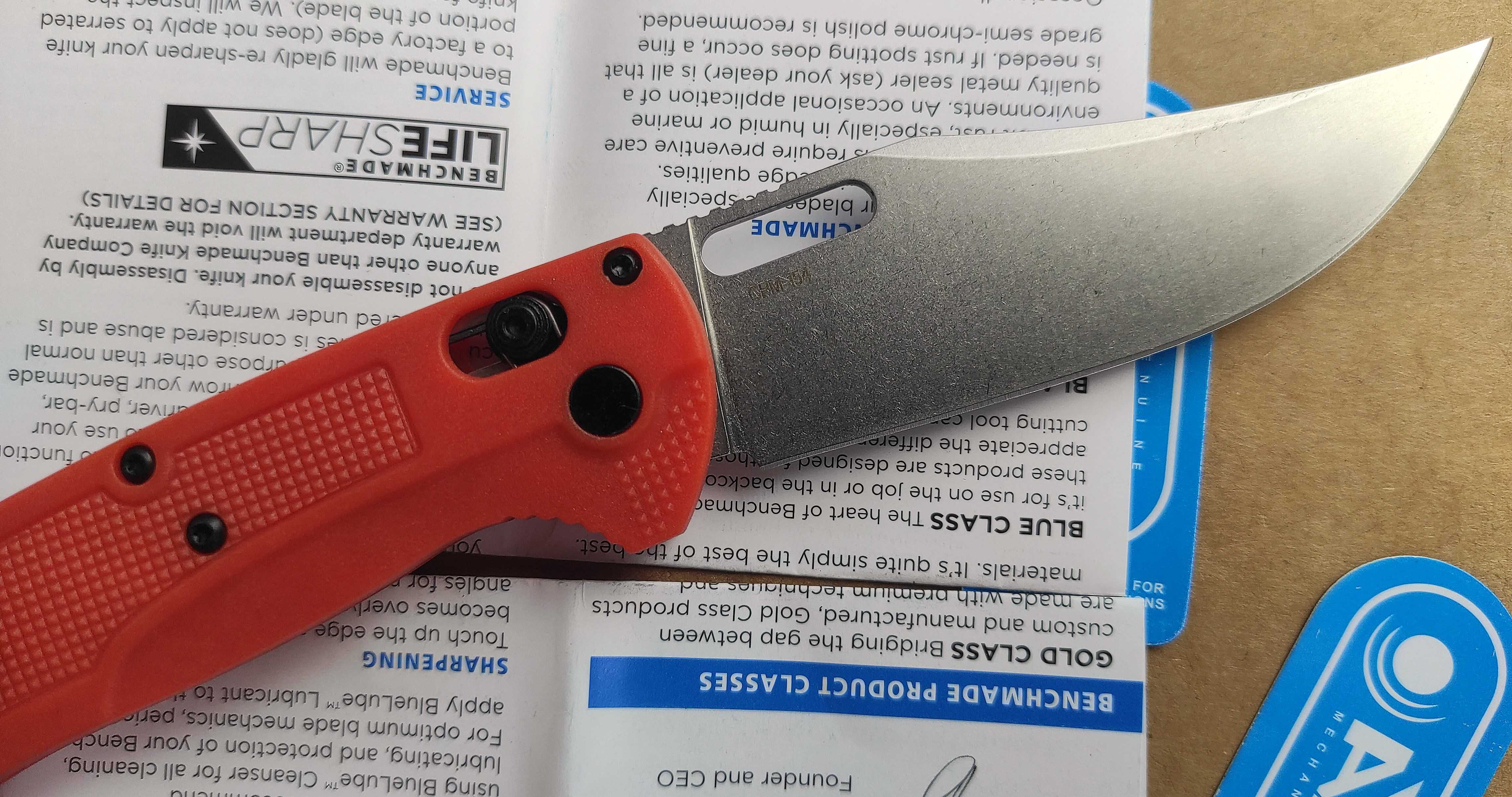 BENCHMADE 15535 Сгъваем нож CPM154