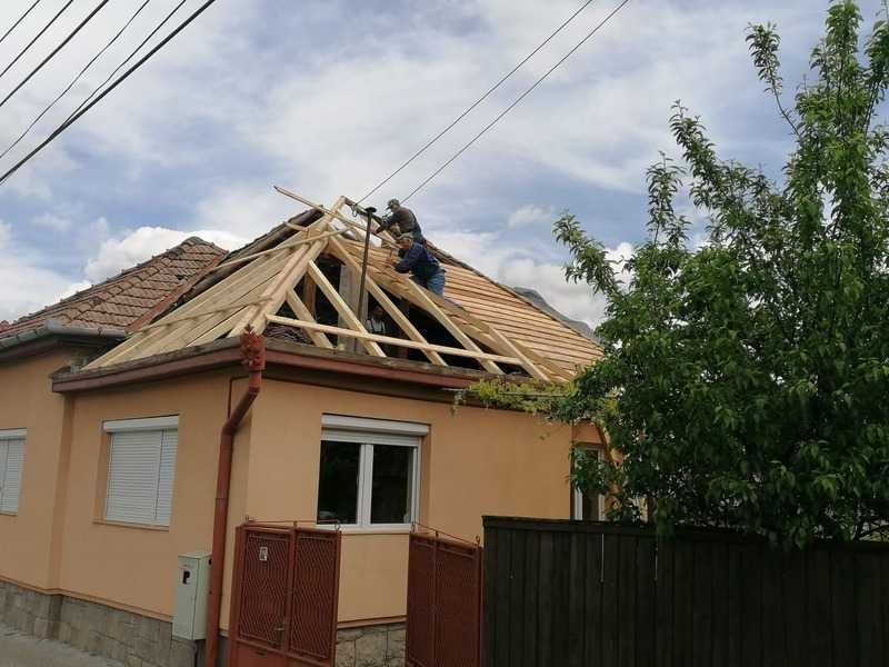 Montaj tigla ceramica, montaj tigla metalica, reparatii acoperis