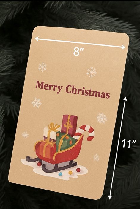 Новогодние конвертики 11*8 см