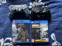 Vand PS4 pro, doua manete + doua jocuri, contul se vinde separat