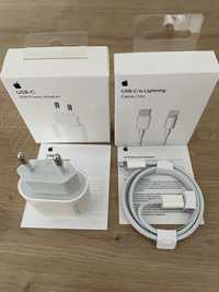 Incarcator apple 20w fast charger (set)