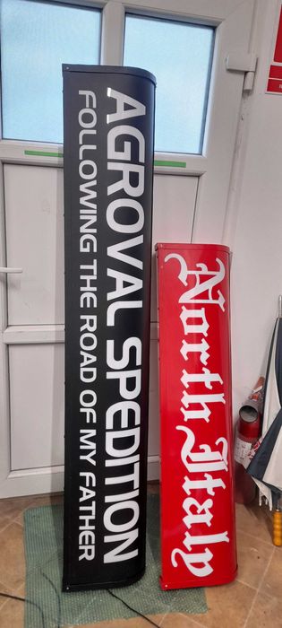 Casete luminoase  din aluminiu, pentru camioane