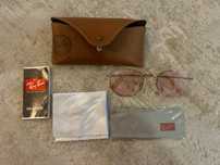 Ochelari de soare Ray-Ban roz