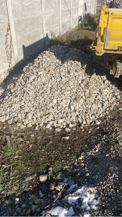 Balastru Nisip Concasata Pamant de gazon mat constructii