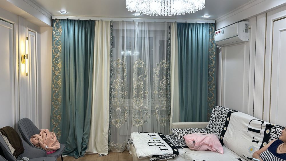 Продам штор и тюль отличном состояний