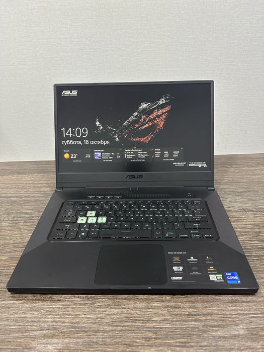 мощный 8-ядерный i7 ноутбук Asus TUF Gaming Dash F15, для игр и график
