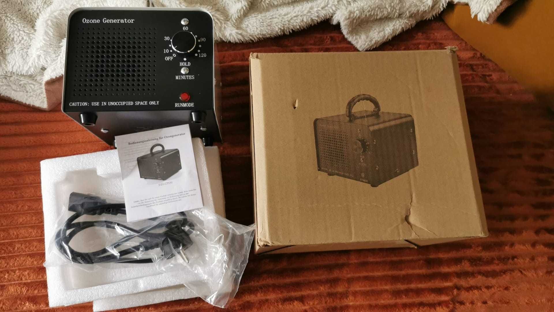 Generator de ozone. Purificator de aer cu ozon