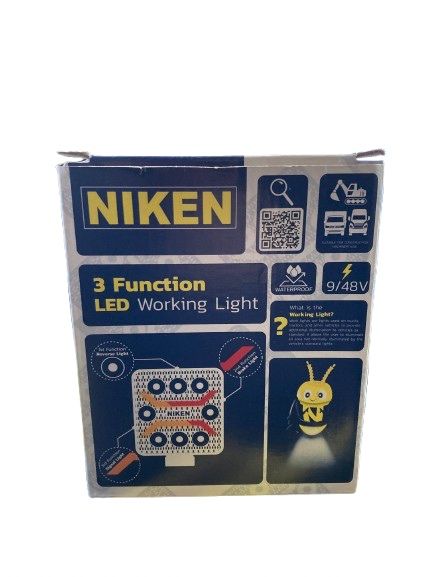 LED халоген NIKEN, Диоден фар/ 9/48 V, Прожектор, Лед ,Халогени
