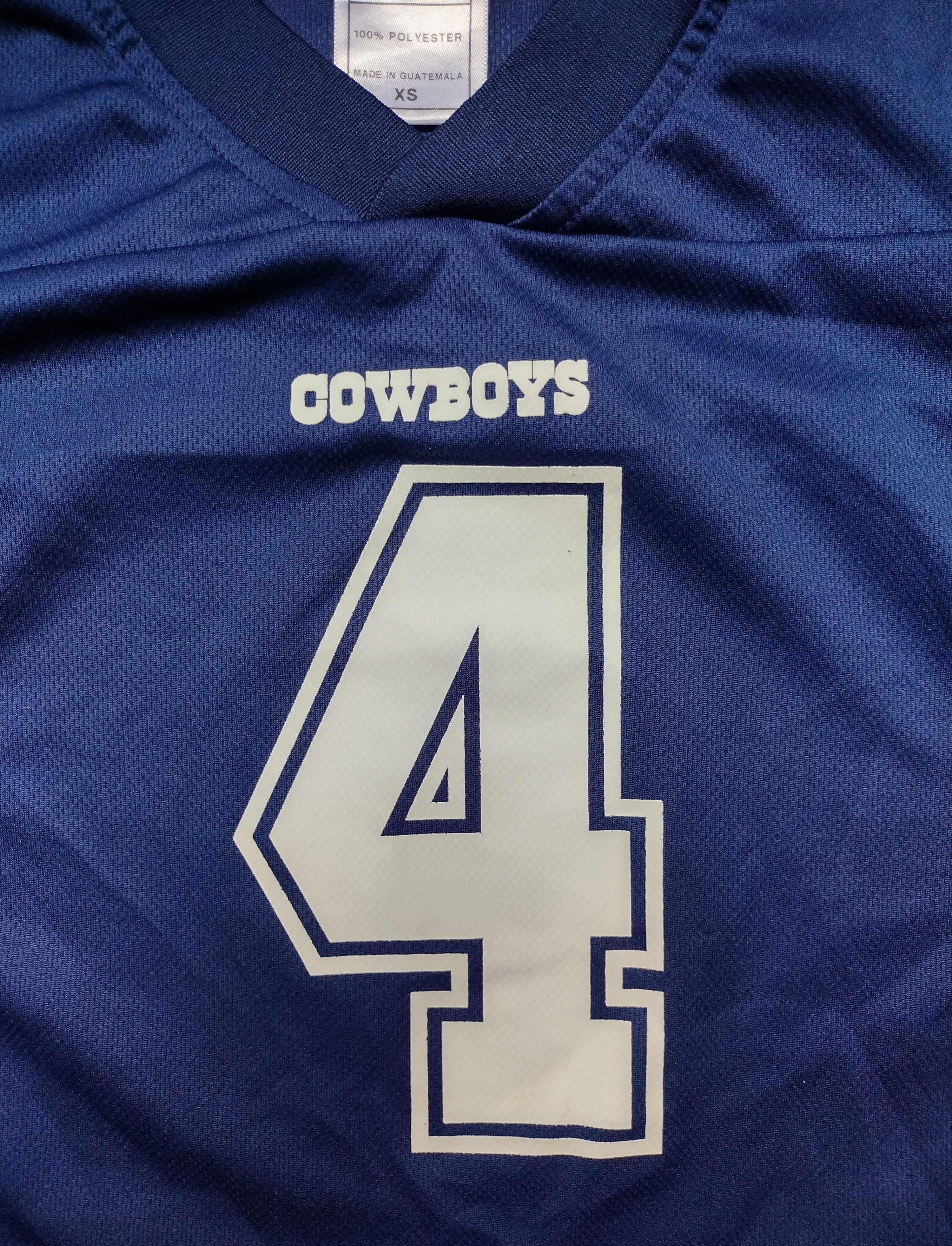 NFL Jursey / Dallas Cowboys  #4 Prescott - детска тениска