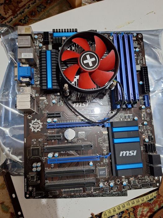 Kit placa de baza z87. Procesor,ram,cooler,placa de baza