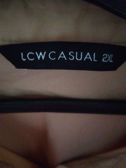 Лятна къса рокля с якичка LC Waikiki
