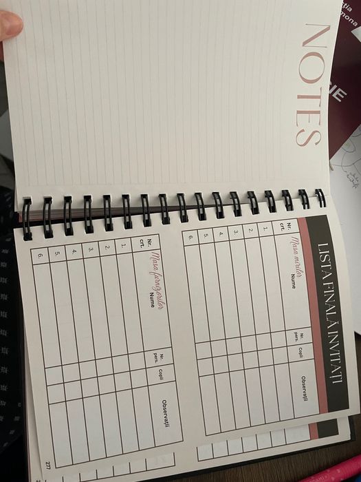 Agenda nunta 2026-2027 The perfect weeding planner by Delia Nistor