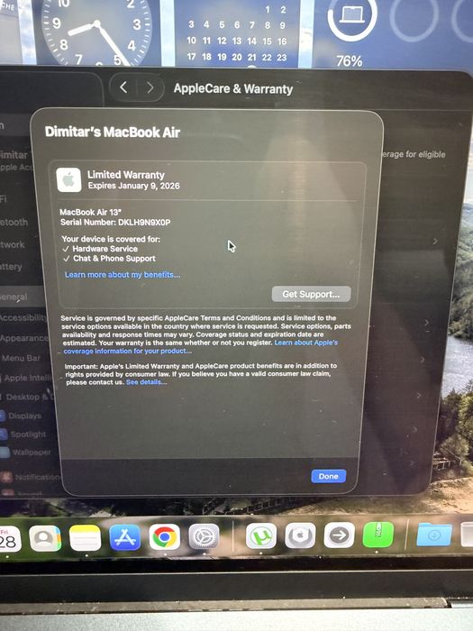 Macbook air 13 М3 чип