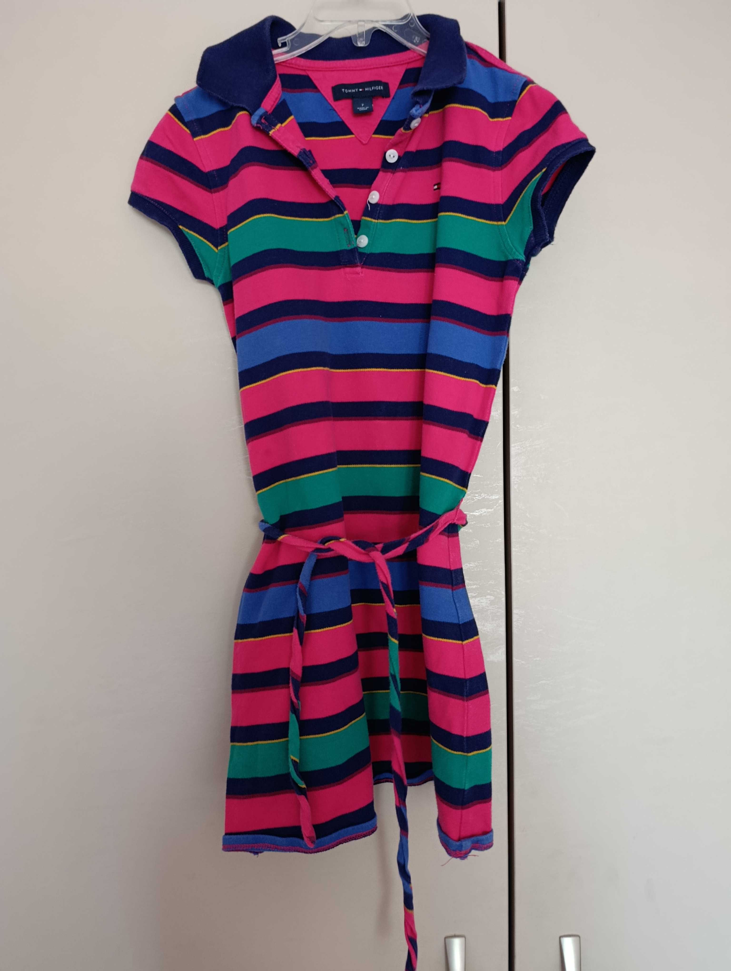 Комплект детски рокли 116-122 (128) см Tommy Hilfiger, Zara, H&M