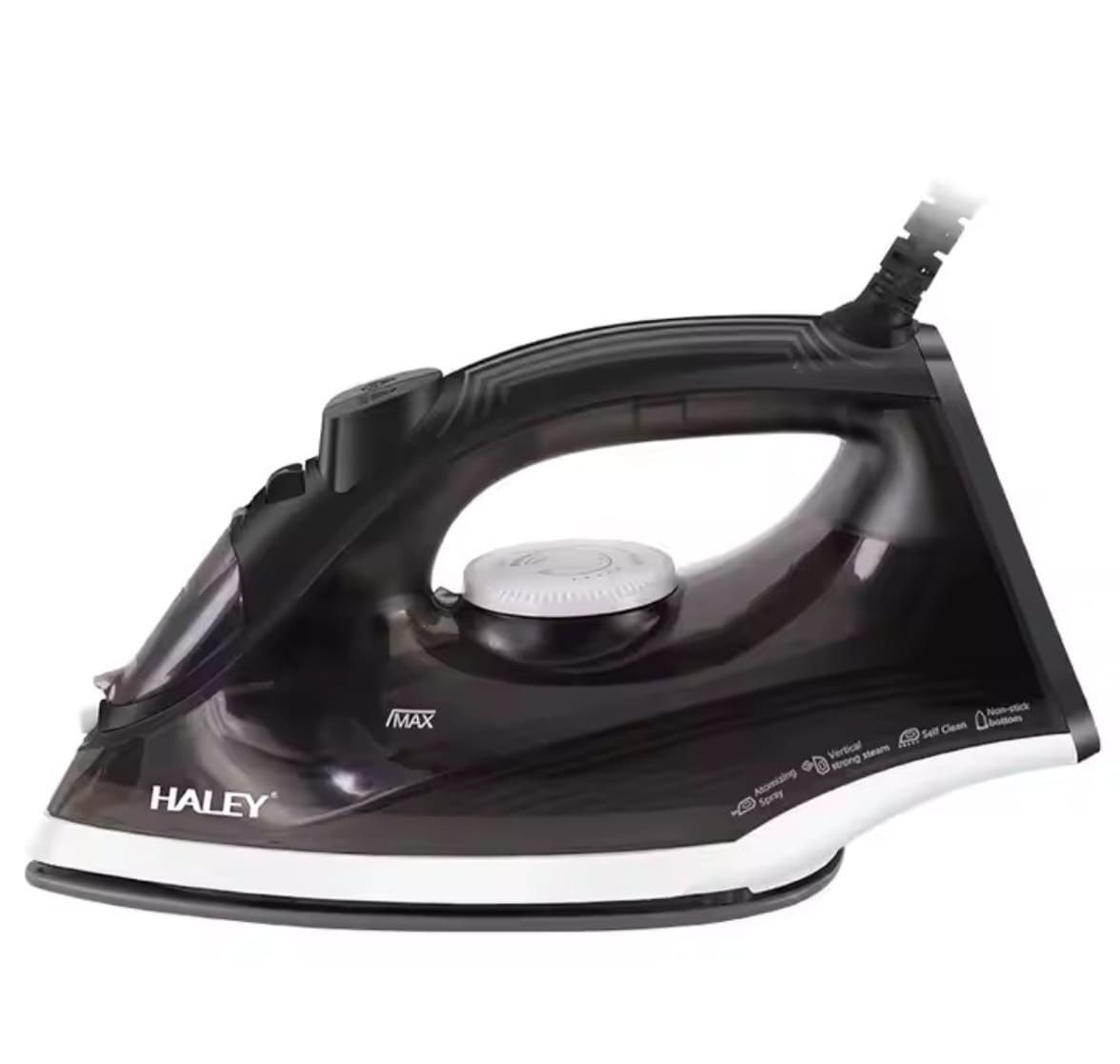 Fier de Călcat Electric de Mână, HALEY, 1400W, sub Presiune, cu Abur,