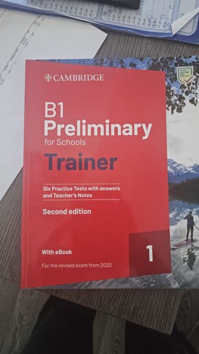 Manual engleza  B1 Preliminary for Schools/ Traner 1
Noua-am doua bucă