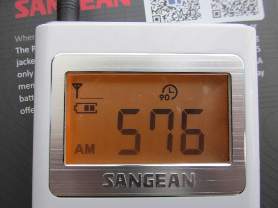 Sangean DT-160 AM/FM Radio Сангеан джобно радио радиоприемник