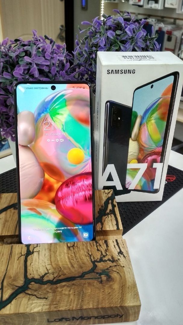 Samsung A71 телефон 128gb ТОРГ телефон