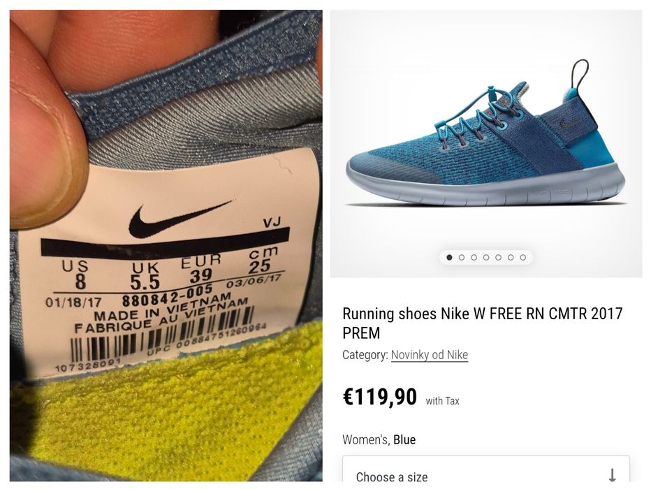 Adidași Alergare Nike Free RN CMTR 2017, Flywire, Reflective - Femei 3